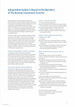 Independent Auditor's Report to the Members of The Brunner Investment Trust PLC