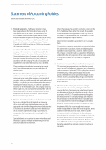 Statement of Accounting Policies