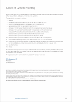 Notice of General Meeting
