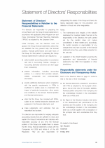 Statement of Directors' Responsibilities