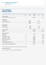 Consolidated Balance Sheet