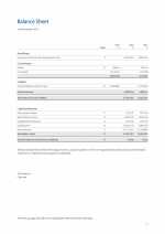 Balance Sheet