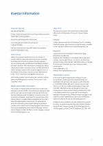 Investor Information